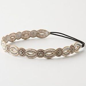 NEW Anthropologie Embellished Headband